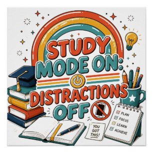Back to School Graphic Shirt, College Study Gift, Poster