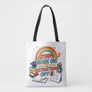 Back to School Graphic Shirt, College Study Gift, Tote Bag