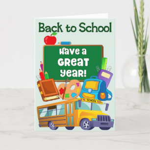 Back to School Greeting Card