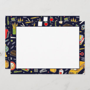 Back To School Greeting Card