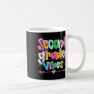 Back To School Groovy Teacher Second Grade Vibes S Coffee Mug