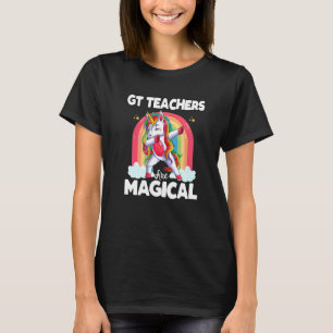 Back To School Gt Teacher Squad Unicorn Magical Te T-Shirt