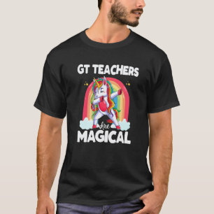 Back To School Gt Teacher Squad Unicorn Magical Te T-Shirt