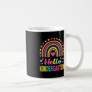 Back to School Hello Kindergarten Squad Teachers W Coffee Mug