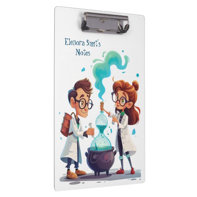 Back To School I Science 6 Clipboard (Right)