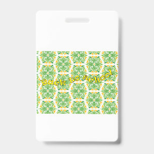 Back to School ID Badge