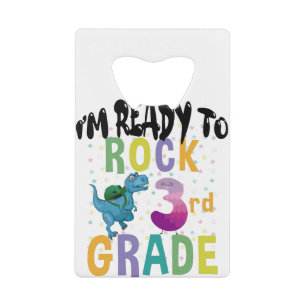 Back To School I'm Ready To Crush 3rd Grade Dino