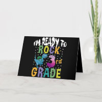 Back To School I'm Ready To Crush 3rd Grade Dino
