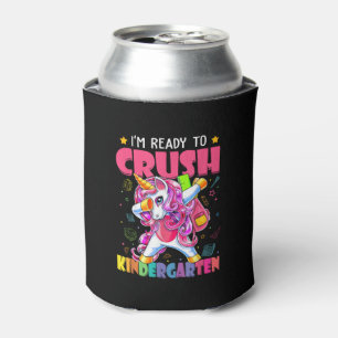 Back To School I'm Ready To Crush Kindergarten Uni Can Cooler