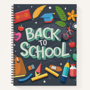 Back to School, Images and Drawing Art  Notebook