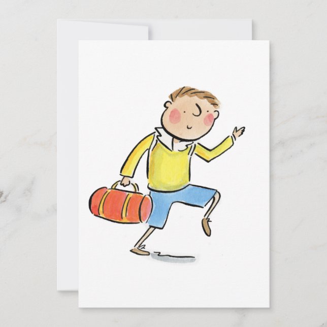 Back to school invitation (Front)