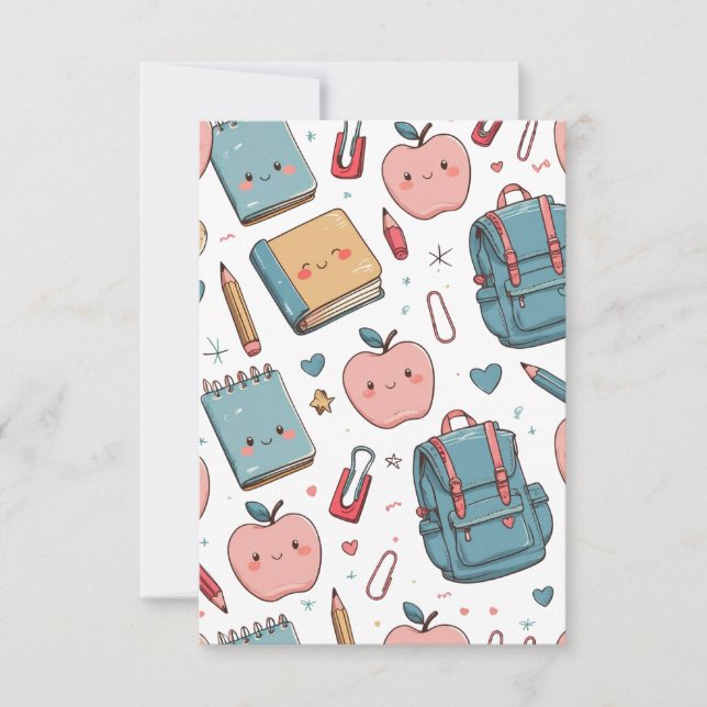 Back to School Invitation (Front)