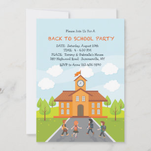 Back To School Invitation