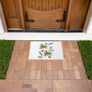 Back to School is Cool Door Mat