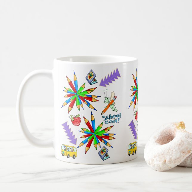 Back to School is Cool Mug (With Donut)