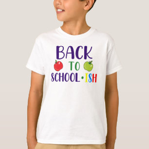 Back to School...ish – Funny Lazy Student Vibes  T-Shirt