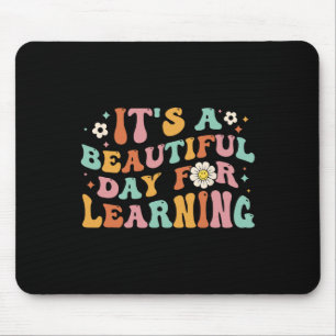 Back To School It's Beautiful Day For Learning Tea Mouse Mat