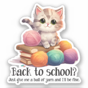 Back To School? Just Give Me Yarn