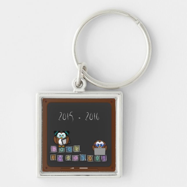 back to school key ring (Front)