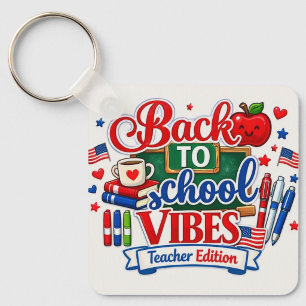 Back to School Key Ring
