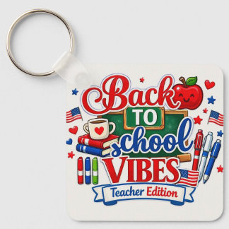 Back to School Key Ring