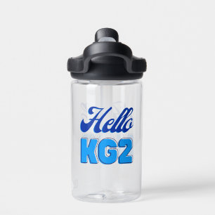 Back To School, KG2, Hello Kg2 Water Bottle