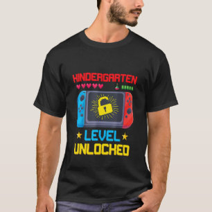 Back To School Kindergarten Level Unlocked Video G T-Shirt