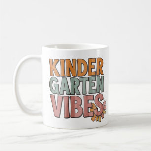 Back to School Kindergarten Pre K First Grade  Coffee Mug