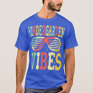 Back To School Kindergarten Vibes Sunglasses First T-Shirt