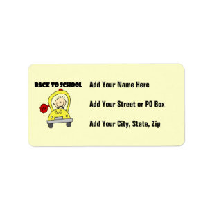 Back to School Label