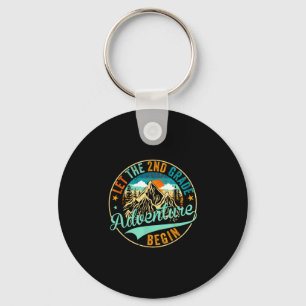 Back to school let the 2nd second grade adventure key ring