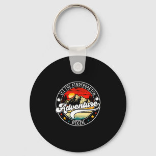 Back to school let the kindergarten adventure key ring