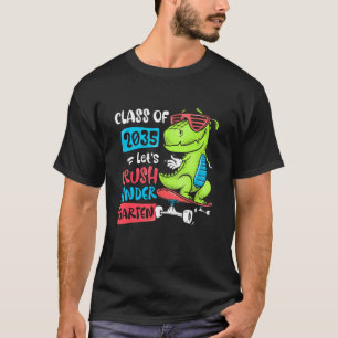 Back To School Let's Crush Kindergarten Class 2035 T-Shirt