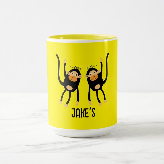 Back To School Little Monkey Mug (Center)