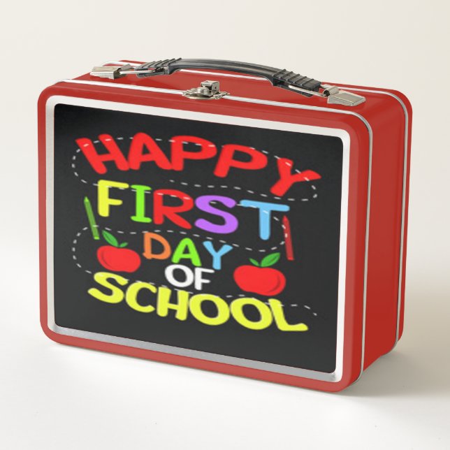 Back to School Lunch Box for Kindergarten (Front)