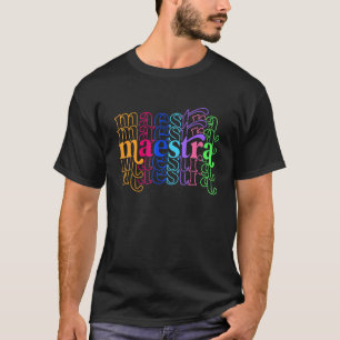 Back To School Maestra Cute Spanish Teacher T-Shirt