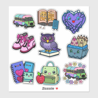 ✏️ Back-to-School Magic: Colourful Sticker Collect