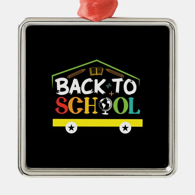 Back To School Metal Tree Decoration (Front)