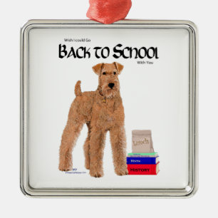 Back to School Metal Tree Decoration