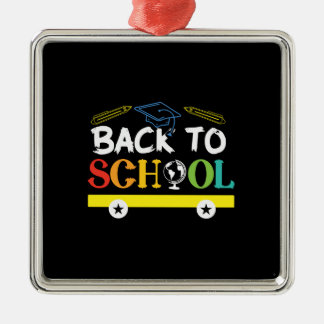 Back To School Metal Tree Decoration