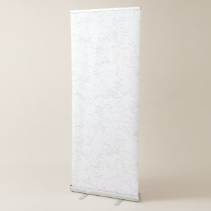 Back To School Minimalist Style Retractable Banner