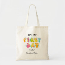 Back To School MOM'S FIRST DAY Custom Name