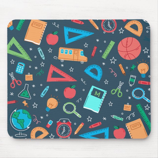 Back to School Mouse Mat (Front)