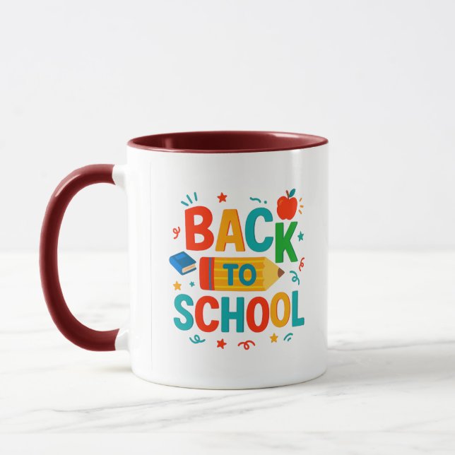 Back to school  mug (Left)