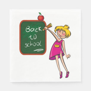 BACK TO SCHOOL NAPKIN