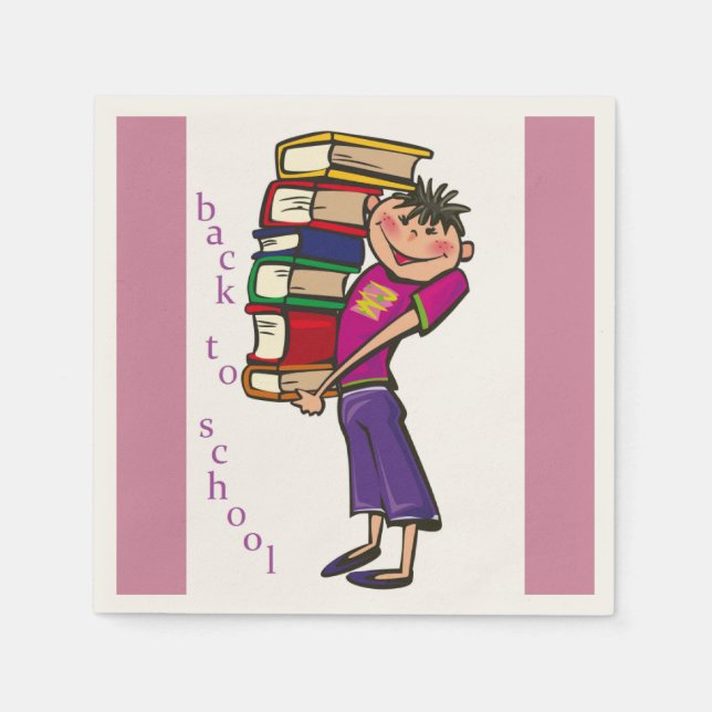 BACK TO SCHOOL NAPKIN (Front)