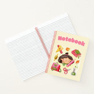 Back to school 💛💗📒 notebook