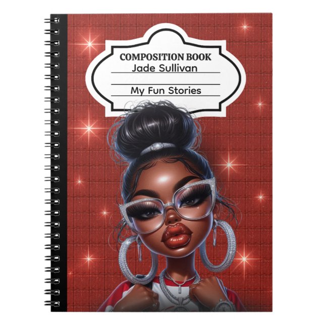 Back To School Notebook (Customisable) (Front)
