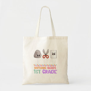 Back To School Nothing Beats First 1st Grade Tote Bag
