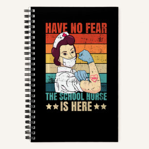 Back to School nurse Quote for a School nurse 1 Notebook
